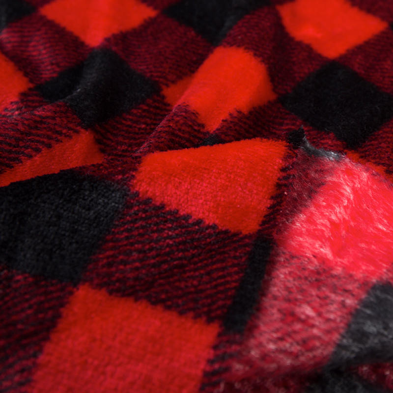 Ensidig trykt polyesterflanell Ensidig trykt polyesterflanell